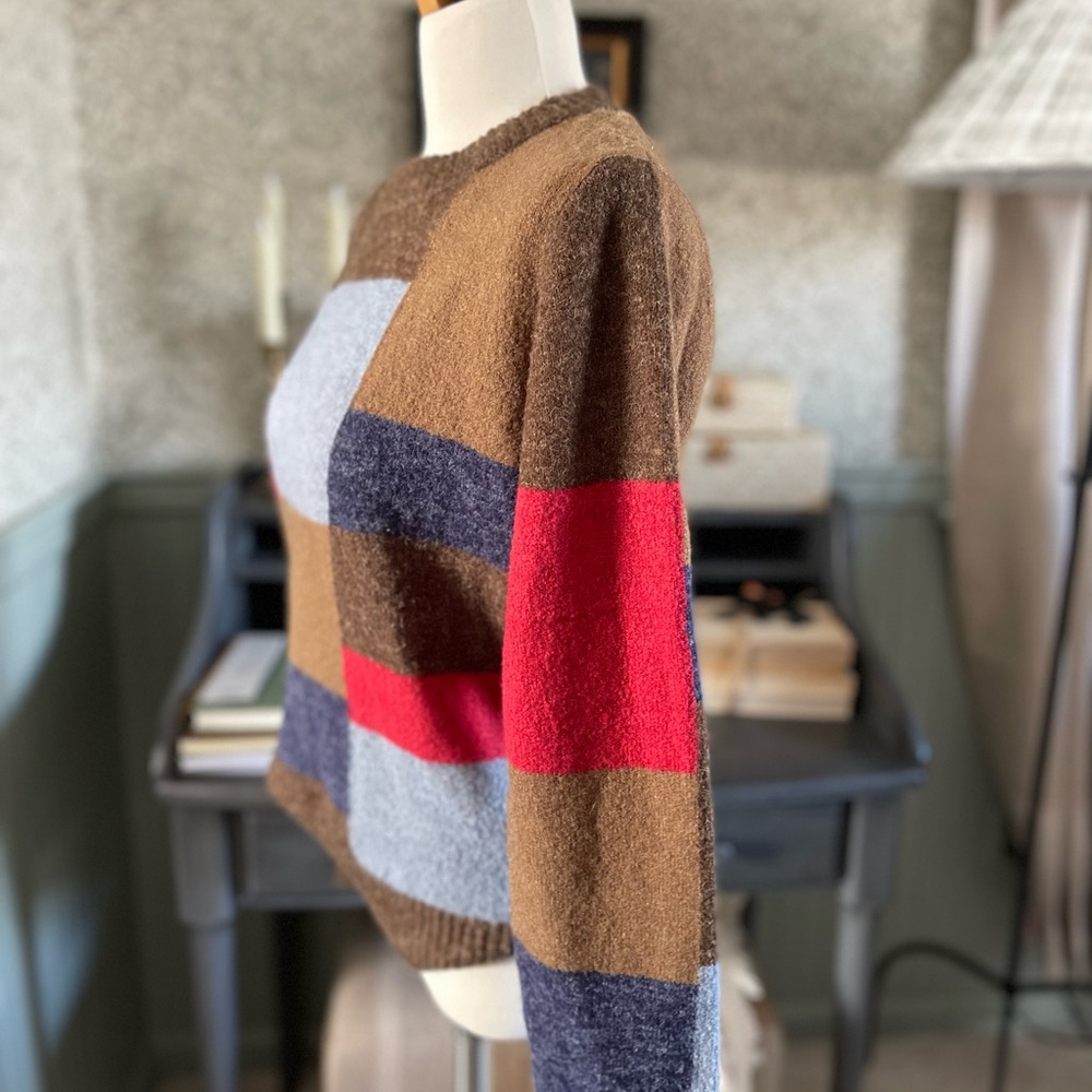 Brixton Multicolor Patchwork Women's Sweater - image 4